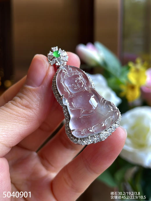 5040901，观音吊坠。具体价格微信咨询 商品图3