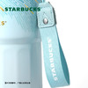 星巴克（Starbucks）微蓝韵律款双饮口咖啡杯445ml保温杯 商品缩略图5