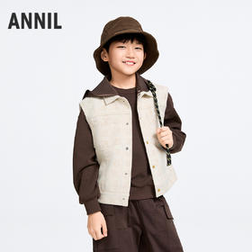 男童马夹春季新款安奈儿童装实体店同款AB512506