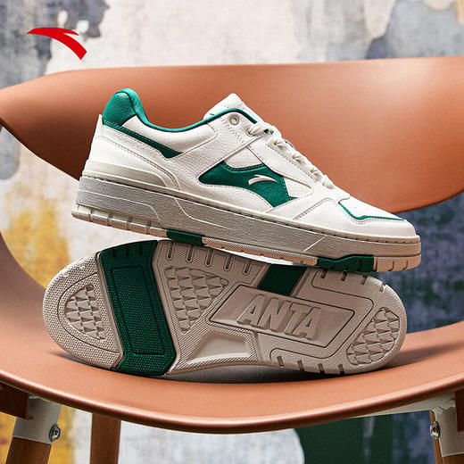 安踏威峰丨低帮休闲板鞋男2025春季新款潮流滑板运动鞋112518075 商品图3