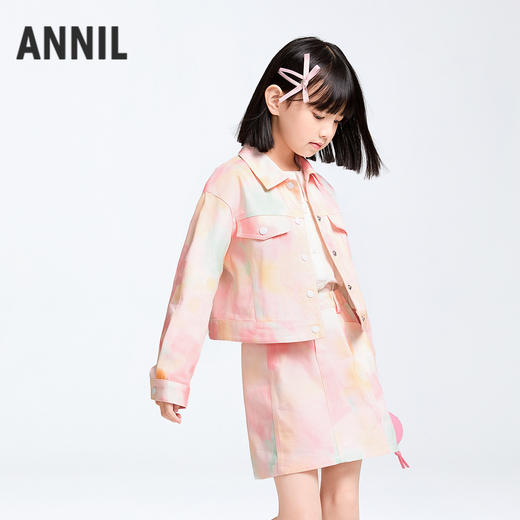 女童梭织套装春季新款安奈儿童装实体店同款AG515585 商品图1