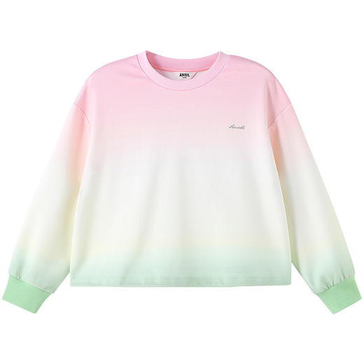 女童圆领长袖卫衣春季新款安奈儿童装实体店同款AG511573 商品图6