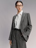 【商场同款】伊芙丽灰色通勤正肩领西装1F9110971G 商品缩略图0
