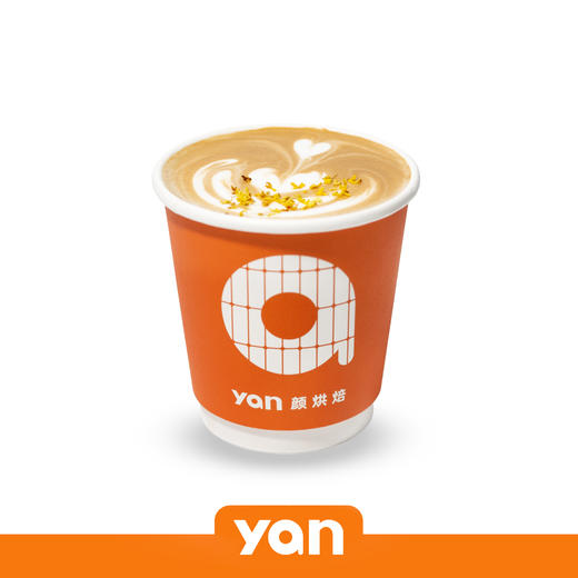 金桂秋梨拿铁-热（350ml） 商品图0