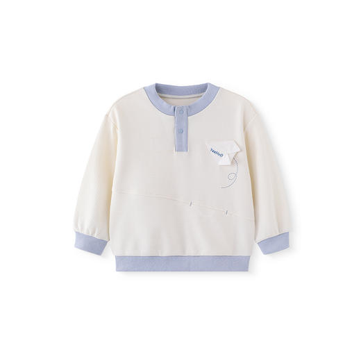 【商场同款】英氏儿童长袖T恤春秋圆领男童休闲打底衫2025新款 商品图4