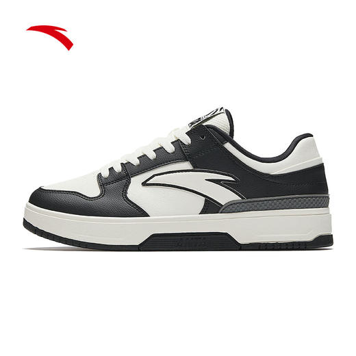 安踏经典撞色低帮板鞋男2025春季新款百搭休闲运动鞋子112518010 商品图0