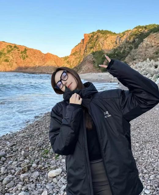 要的全黑色来啦！zui新款帽子刺绣logo轻量棉服男女情侣款阿童木保暖棉服 商品图5