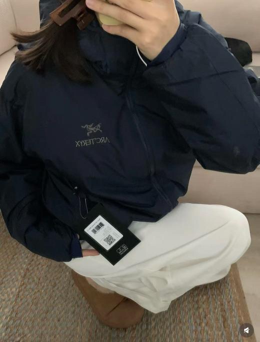 要的全黑色来啦！zui新款帽子刺绣logo轻量棉服男女情侣款阿童木保暖棉服 商品图4