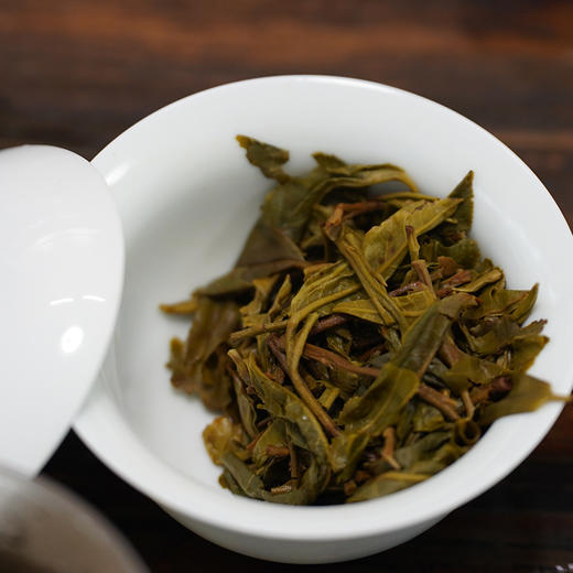 2024薄荷塘古树小饼礼盒  普洱茶 生茶 14g/盒 商品图2