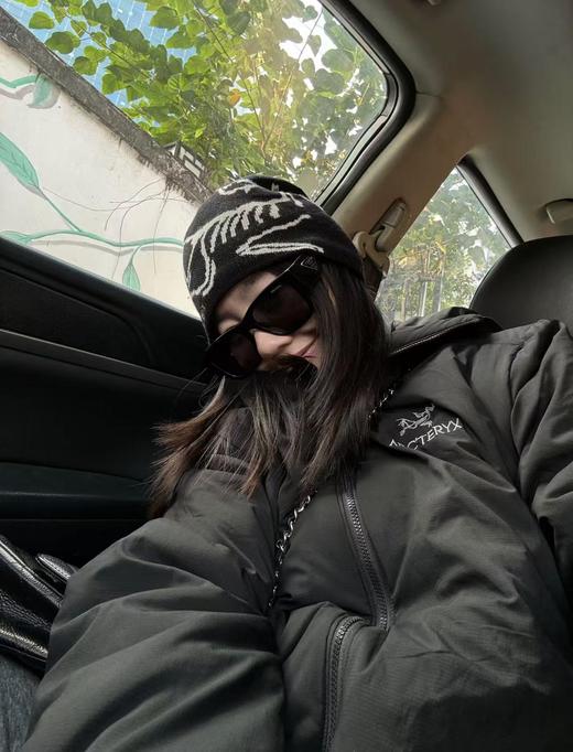 要的全黑色来啦！zui新款帽子刺绣logo轻量棉服男女情侣款阿童木保暖棉服 商品图1