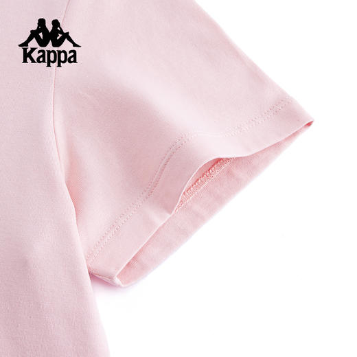 Kappa卡帕背靠背运动T恤女2025夏季新款休闲圆领半袖纯棉短袖上衣K0F22TD02 商品图4