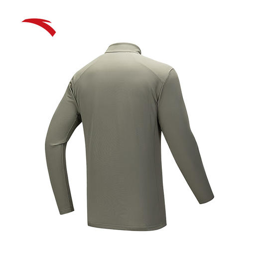 安踏（ANTA）训练针织运动外套男弹力长袖上衣拉链修身外套152517703S 商品图4