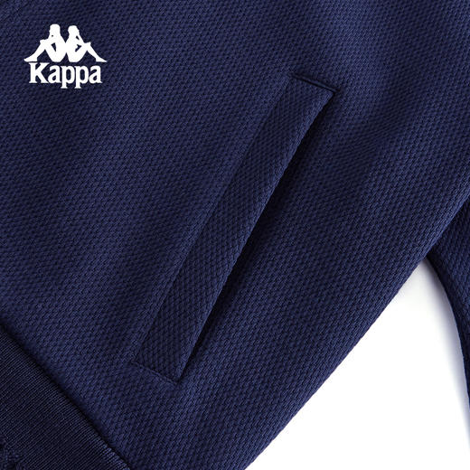 Kappa卡帕背靠背运动外套女2025新款休闲连帽卫衣针织开衫上衣潮K0F22MK21 商品图4