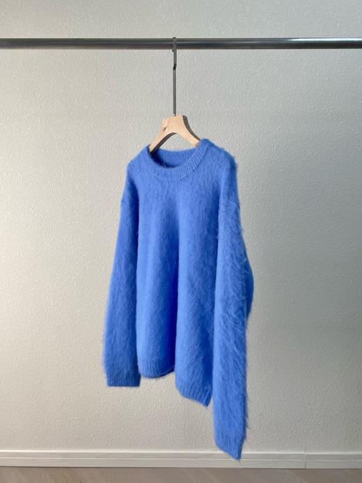 2024T家新款羊驼毛毛衣！拉绒工艺朦胧氛围感毛茸茸手感舒适拉毛毛衣！ 商品图4