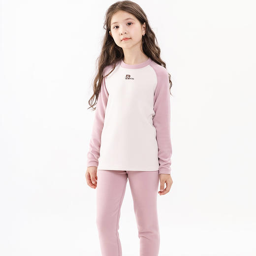 雀说儿童保暖内衣套装男童秋衣秋裤5A抑菌德绒加厚保暖衣中大童家居服AL4625 商品图6