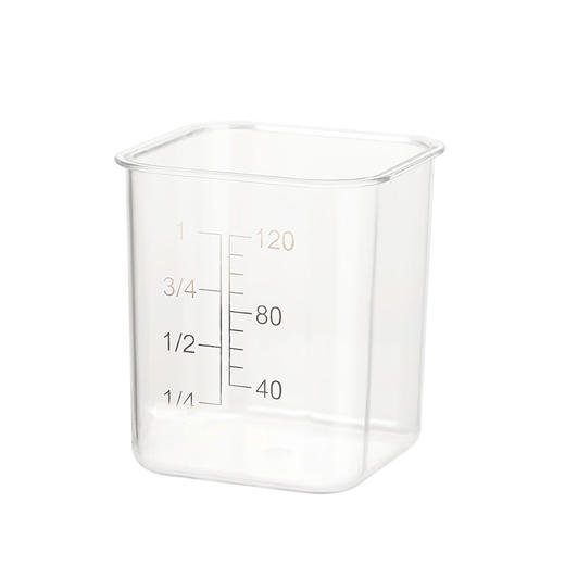 乐扣乐扣（locknlock）分格分类储粮密封隔潮防虫食品用材料送量杯简约风高颜值储物罐 绿色HTE956FU 商品图4