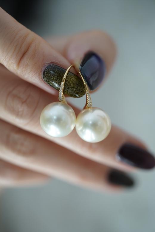 金珠耳饰「干枯玫瑰钻石高跟鞋」 商品图3