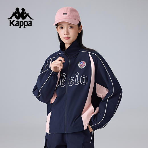 Kappa卡帕背靠背2025新款户外运动防晒衣女款防泼水外套夹克上衣K0F22JJ02 商品图3
