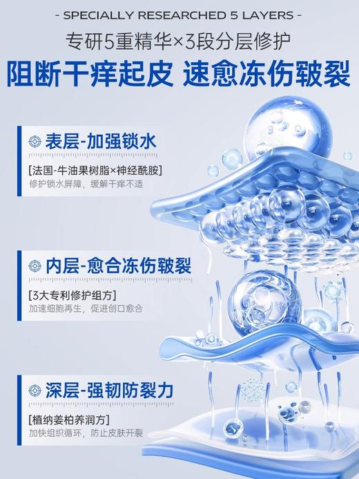 儒意维生素e乳 保湿补水滋润修护女男 维E面霜身体乳400ml/瓶 商品图3