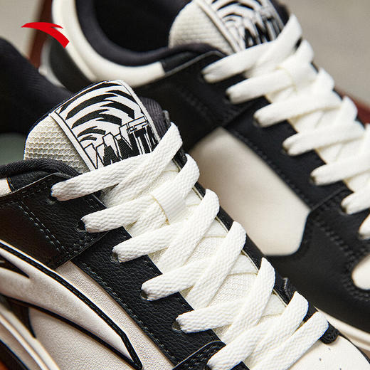 安踏经典撞色低帮板鞋男2025春季新款百搭休闲运动鞋子112518010 商品图5