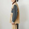 KHOKI Vintage effect work coat 手工拼接REMAKE复古工装夹克 商品缩略图1