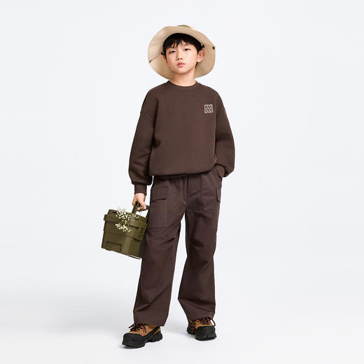 男童全腰梭织单裤春季新款安奈儿童装实体店同款AB516509 商品图5