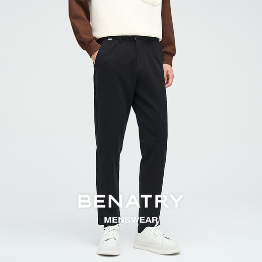 贝纳川时尚锥形男士休闲裤ECP432001 商品图2