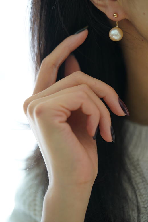 金珠耳饰「干枯玫瑰重金天生一对」 商品图1