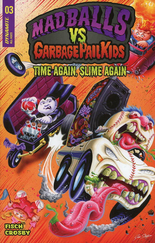 疯球vs 垃圾桶小子 Madballs Vs Garbage Pail Kids Slime Again 商品图0
