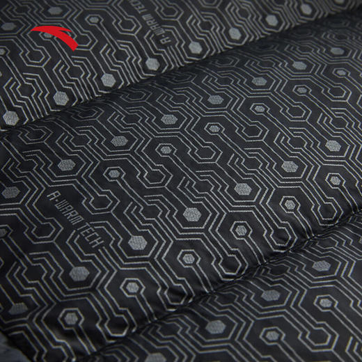 安踏（ANTA）雪壳丨防泼水羽绒服男士冬季连帽保暖户外加厚抗寒外套152517910 商品图3