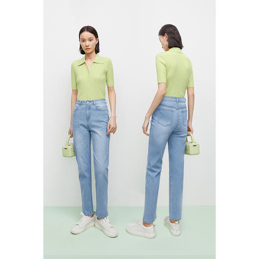 【经典款】【商场同款】麦檬春秋牛仔长裤5993150481-2 商品图2