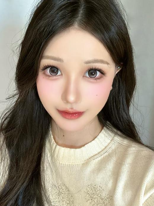 【春节不打烊】【半年抛中直径】Deekay-G338粉灰- 14.2mm【半年抛 0-1000度 含525/575 】 商品图2