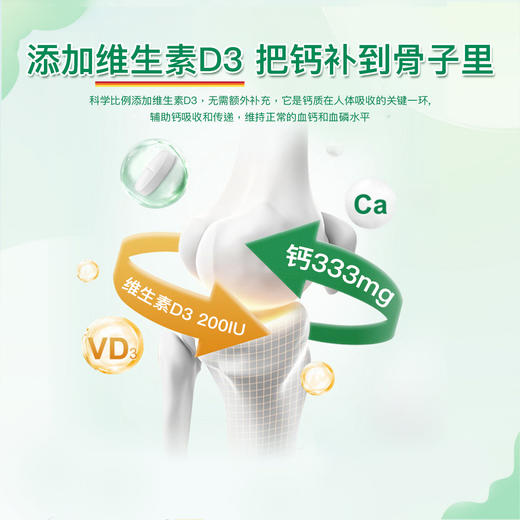 【品牌发货】健美生健美生钙镁维生素D3200粒 商品图5