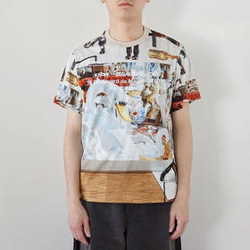 KHOKI College design T-shirt 巴黎秀场主题印花圆领短袖T恤