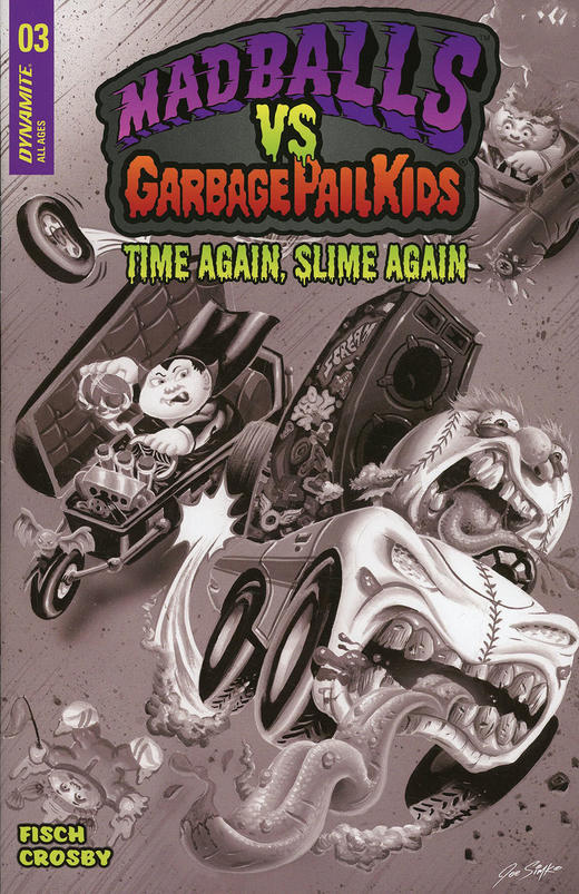 疯球vs 垃圾桶小子 Madballs Vs Garbage Pail Kids Slime Again 商品图5