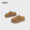 和诚行 2025春季新款复古百搭勃肯鞋厚底舒适外穿女半包拖鞋0820296 商品缩略图2