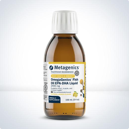 OmegaGenics®  Fish Oil EPA-DHA 2400mg  Liquid 150ML 原名  OmegaGenics® EPA-DHA 2400 150ml【效期2027年3月底】 商品图0