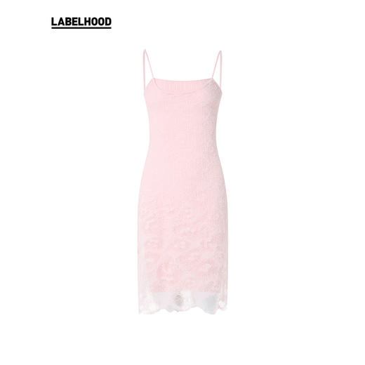 【OSMOS×LABELHOOD】蕾虎联名新细针水母蕾丝连衣裙短裙 商品图4