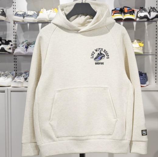 【大都会】李宁卫衣男子2025春季新款反伍系列宽松休闲套头连帽上衣AWDV025 商品图2