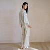 19姆米重磅真丝睡衣女100%桑蚕丝优雅蕾丝家居服衣裤套春夏金三塔  YSFFA207 商品缩略图3