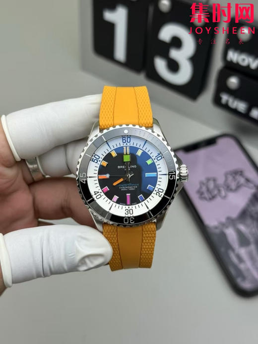 新款到货 BLS百年灵超级海洋彩虹盘男士腕表，外观方面更具时尚新潮魅力 商品图1