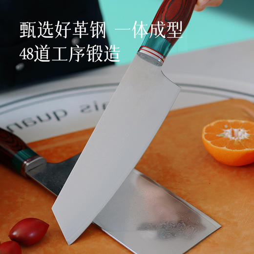 大马士革刀平替 持久锋利 轻巧省力  久握不累  厨房中的“世界名刃”～ 湖州仓切片刀缺货 商品图1