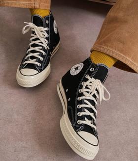 【云粉节】【8折】7楼CONVERSE匡威 1970s三星黑标高帮帆布鞋162050  吊牌价599元  现价479