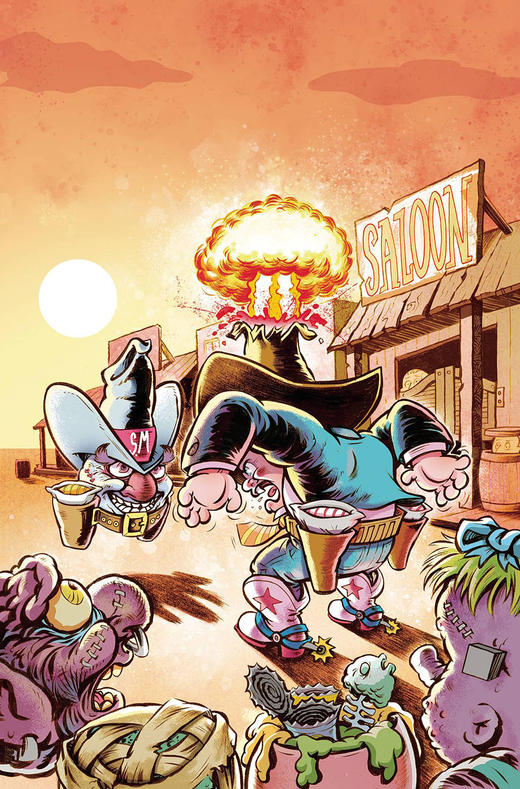 疯球vs 垃圾桶小子 Madballs Vs Garbage Pail Kids Slime Again 商品图6