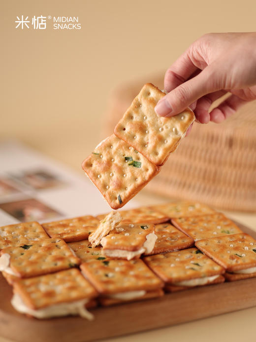 //【米惦手撕香葱牛轧饼】这跟我在台湾吃到的一模一样🤩🤩 好吃到可以拉丝✨✨致咸甜的青葱岁月🍃🍃你一定会爱上这满口的“香酥脆” 商品图3