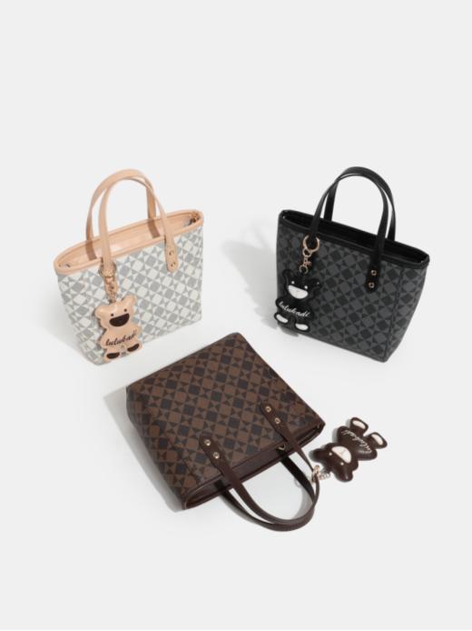 ❤️简直美哭了的一款小香风日常出行包包💕【小野日记Yono's Diary小香风通勤单肩斜挎托特包XY-B-8860款】 💜特别适合春秋搭配各种外套出行! 商品图0