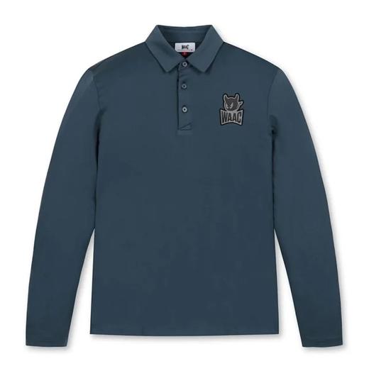 WAAC小恶魔男士 长袖Polo T 恤 商品图3