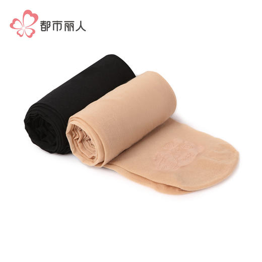 都市丽人连裤袜薄锦纶耐穿防勾丝袜LGH3B1 商品图5