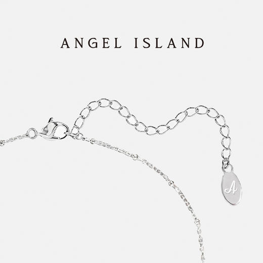 ANGEL ISLAND 「星河」纯银微笑锆石项链 商品图10