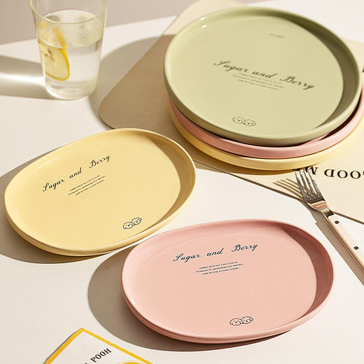 摩登主妇Mellow盘子特别好看的高级感餐具2025年新款高颜值早餐盘 商品图0